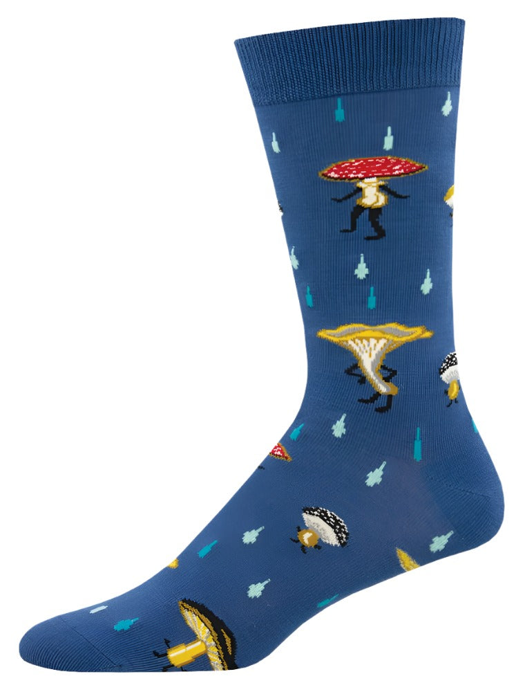 Men's Bamboo Socks - Fungi Fun Guys