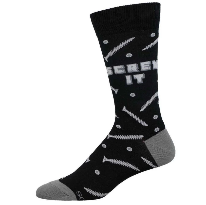 Men's Socks - Screw It