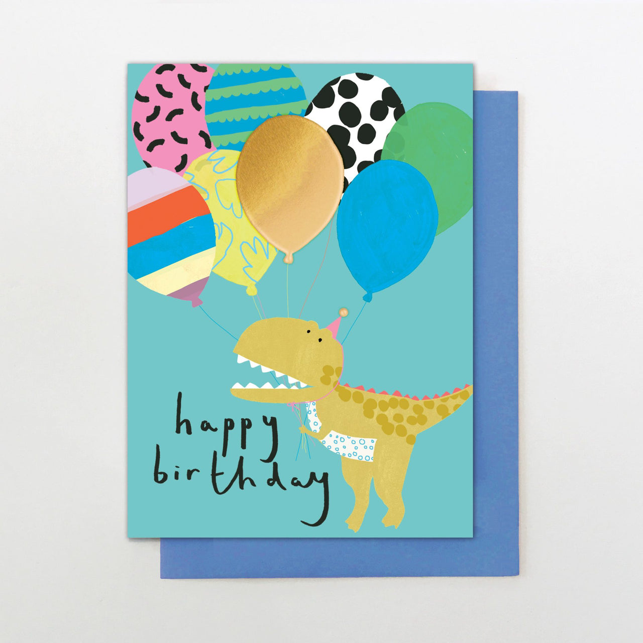 Happy Birthday Dino Card