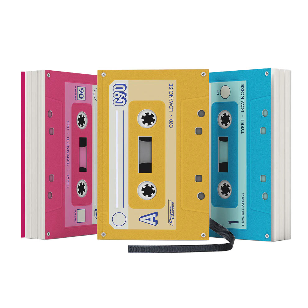 Mixtape Notebooks (Set of 3)