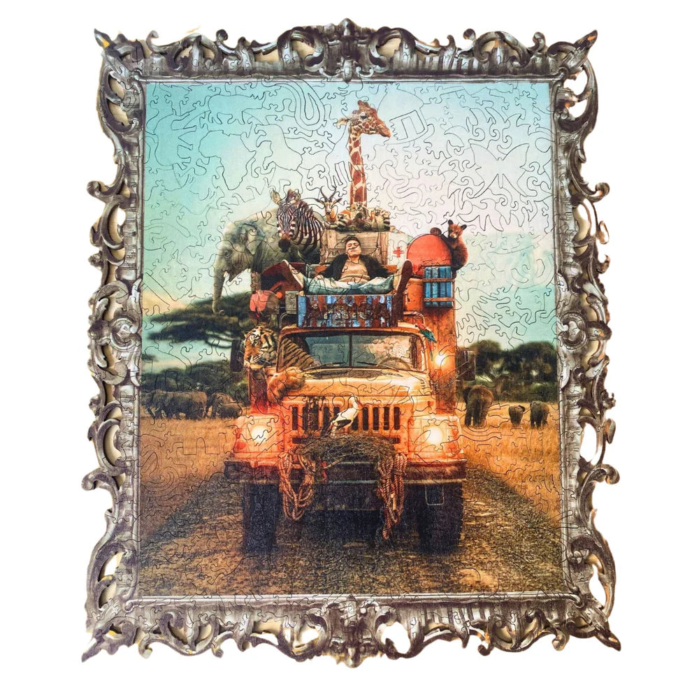 450pc Wooden Puzzle - Safari Dream