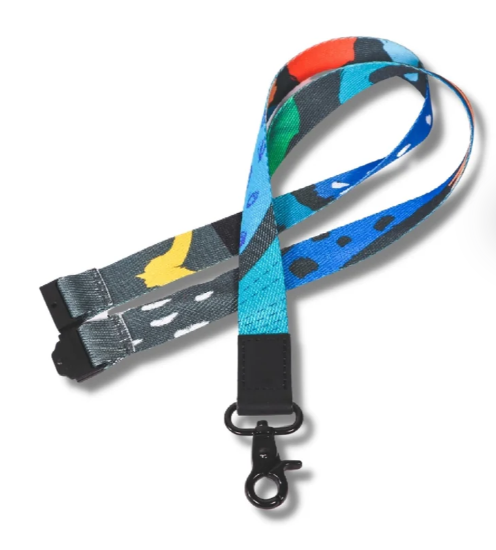 Lanyard With Clasp - Licorice