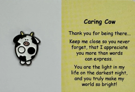 Little Joys Pin - Caring Cow