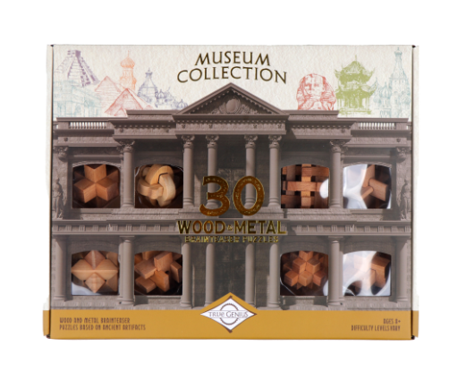 Museum Collection - 30 Wood & Metal Brainteaser Puzzles