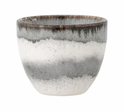 Paula Cup - Grey & White