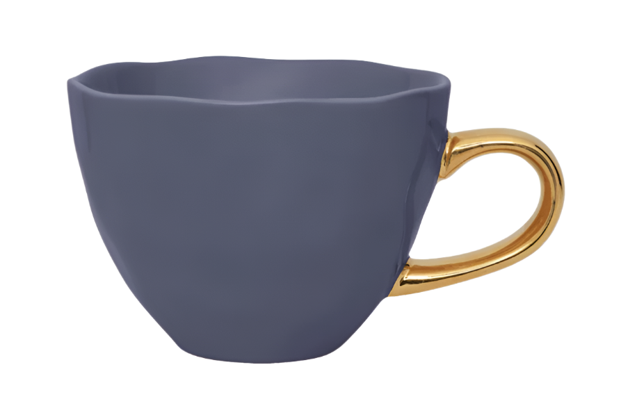 Good Morning Tea Cup - Purple Blue