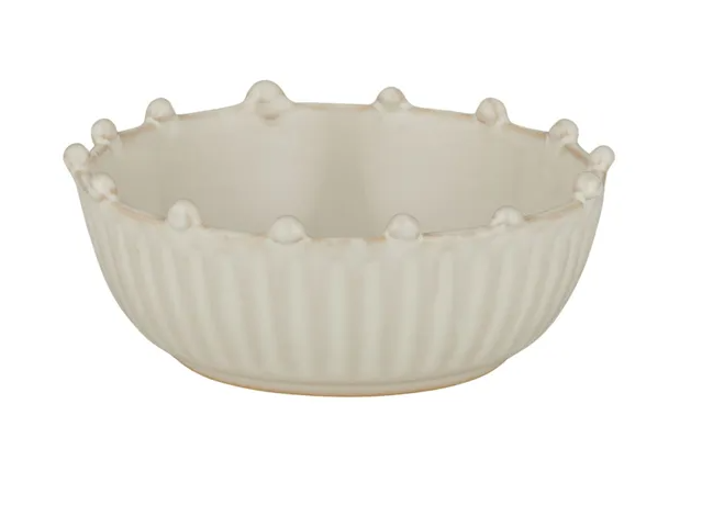 Bistrot Ceramic Bowl 9x4cm White