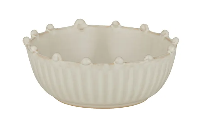 Bistrot Ceramic Bowl 12x5cm White