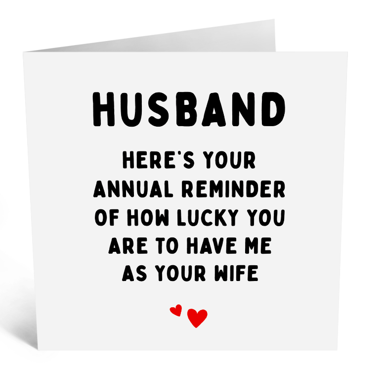 Me As your Wife Card