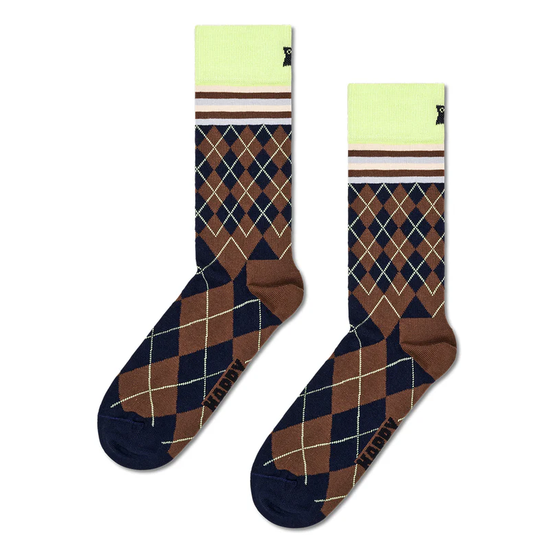 Happy Socks - Argyle Brown