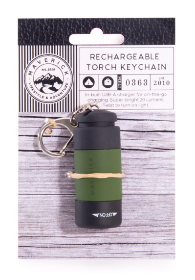 Rechargeable Torch Keychain