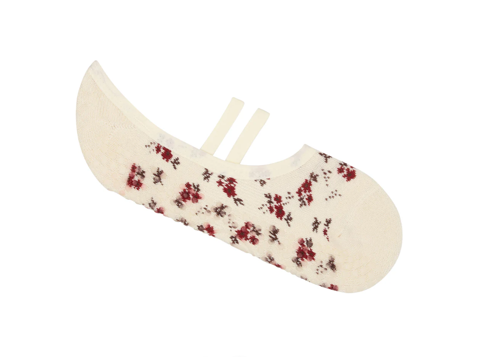 Ballet Grip Socks - Ditsy Floral