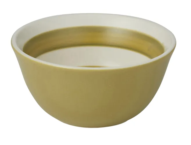 Calypso Ceramic Bowl 9x4cm Olive