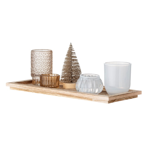 Otine Christmas Tray with Votives