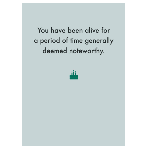 Happy Birthday - Deemed Noteworthy