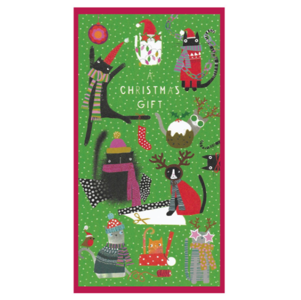 A Christmas Gift - Cats Card