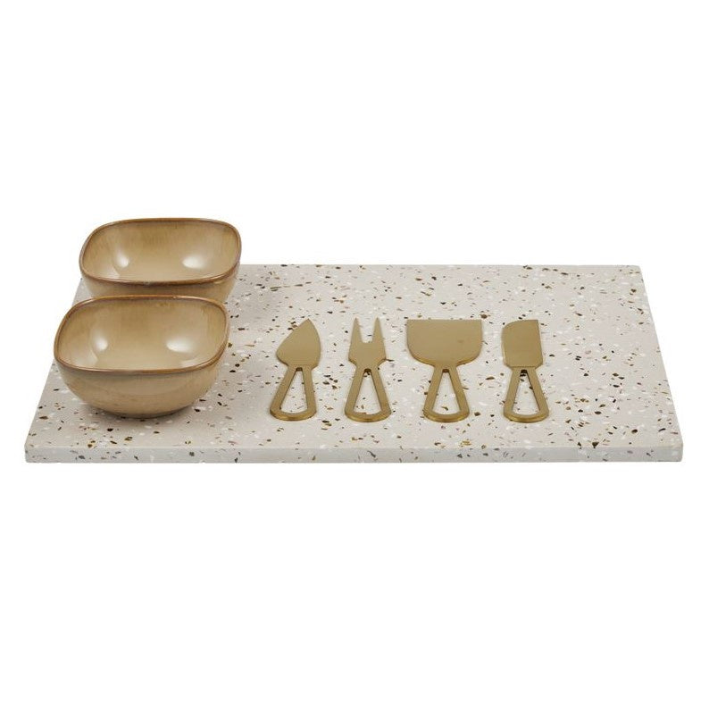 Antia 7 Piece Ceramic Serving Set