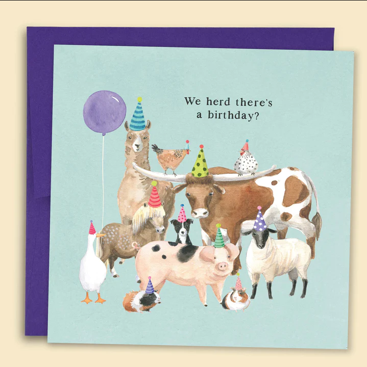 We Herd There's A Birthday? Card