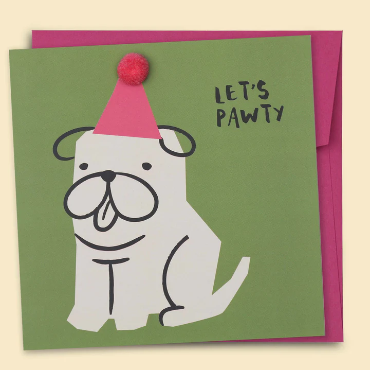 Let's Pawty Card