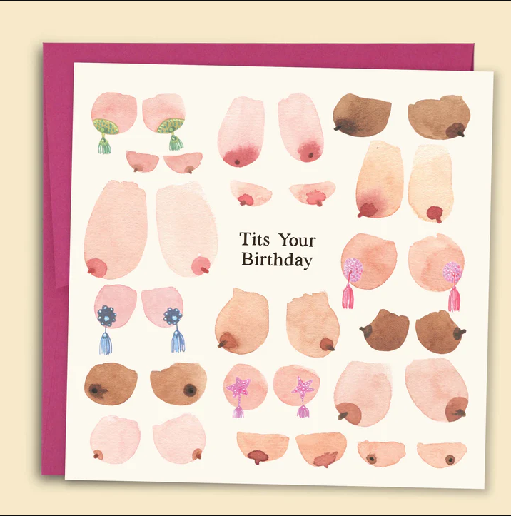 Tits Your Birthday Card