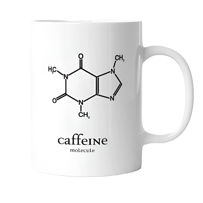 Geek Mug - Caffeine Molecule