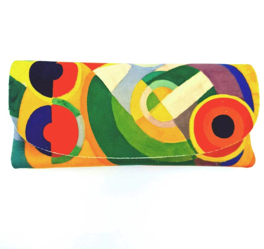 Velour Glasses Case - Robert Delaunay, Joy of Life