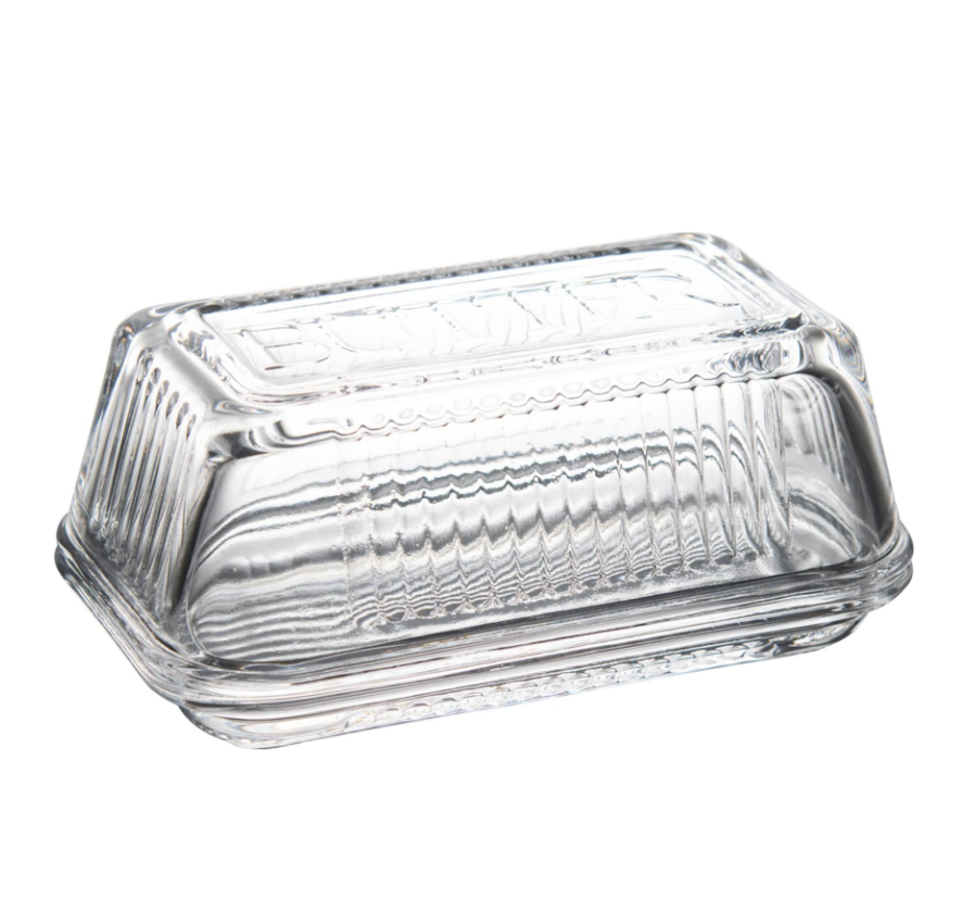 Glass Butter Dish