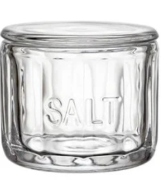 Glass Salt Cannister