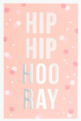 Hip Hip Hoo Ray Card