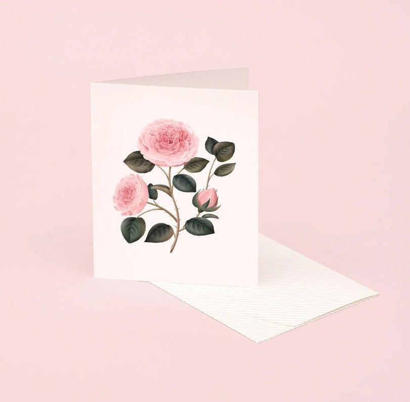 Botanical Scented Card - Rose