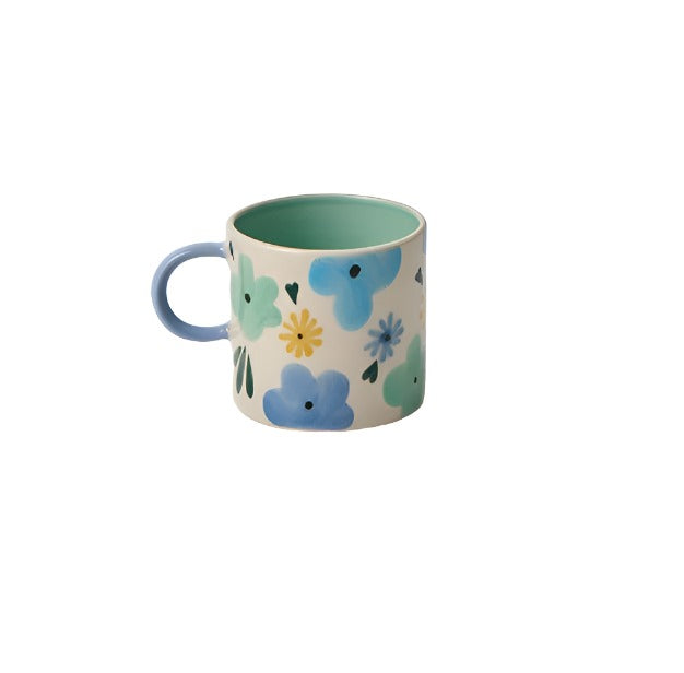 Ditsy Espresso Mug - Blue