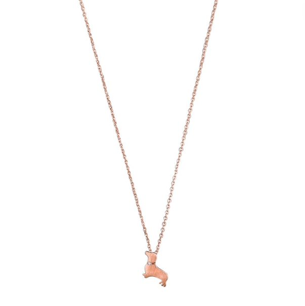 Rose Gold Bowie Necklace