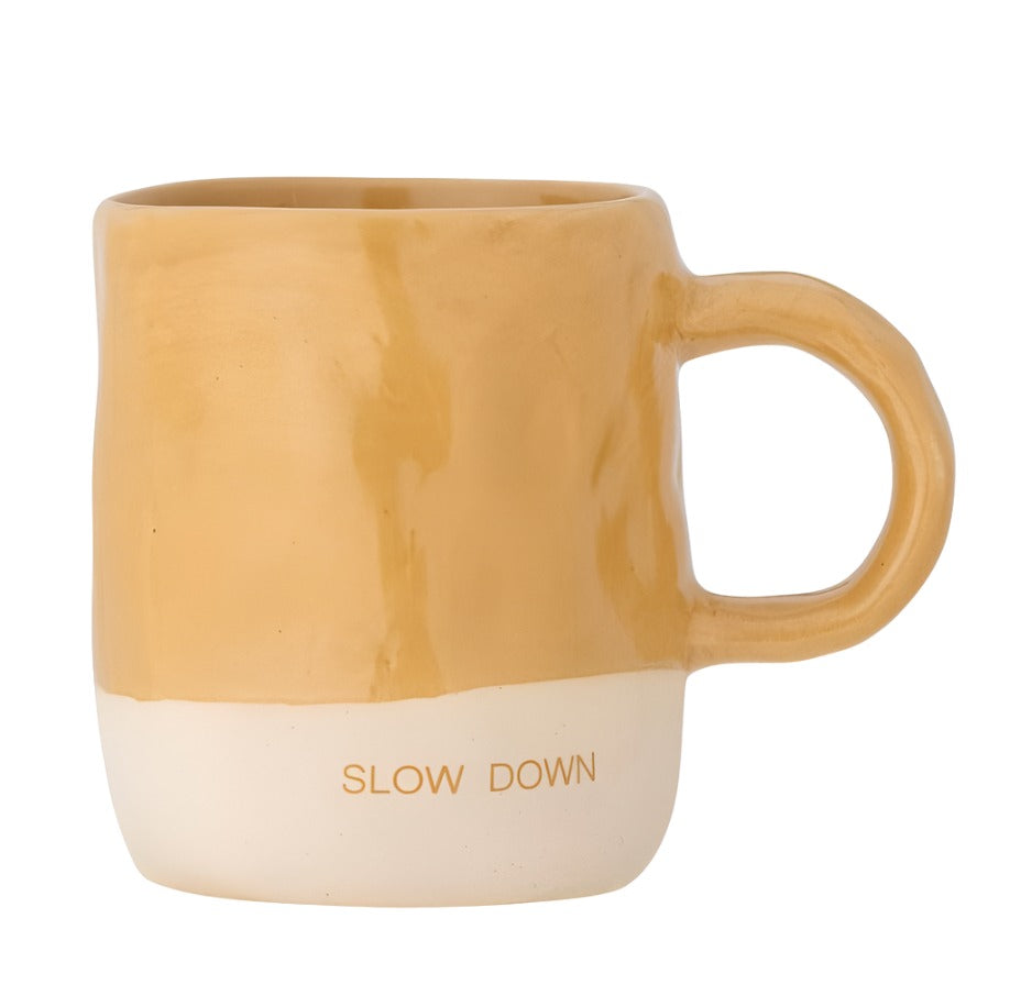 Neo Mug - Yellow Slow Down