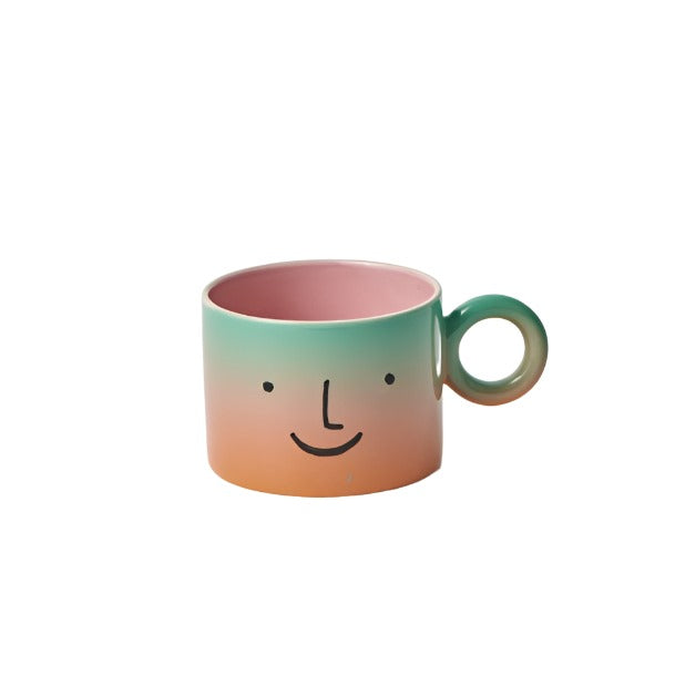 Smiley Mug - Peach