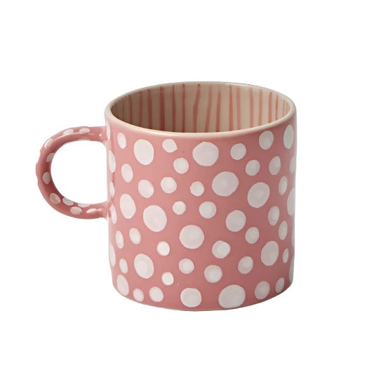 Chino Mug - Pink Dot