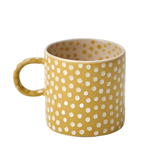 Chino Espresso Mug -  Mustard Sprinkle