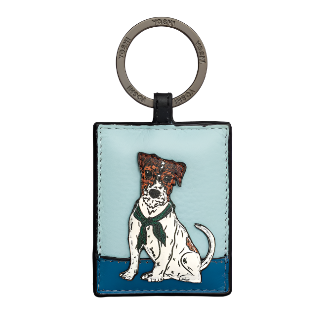 Yoshi Leather Keyring - Party Dogs