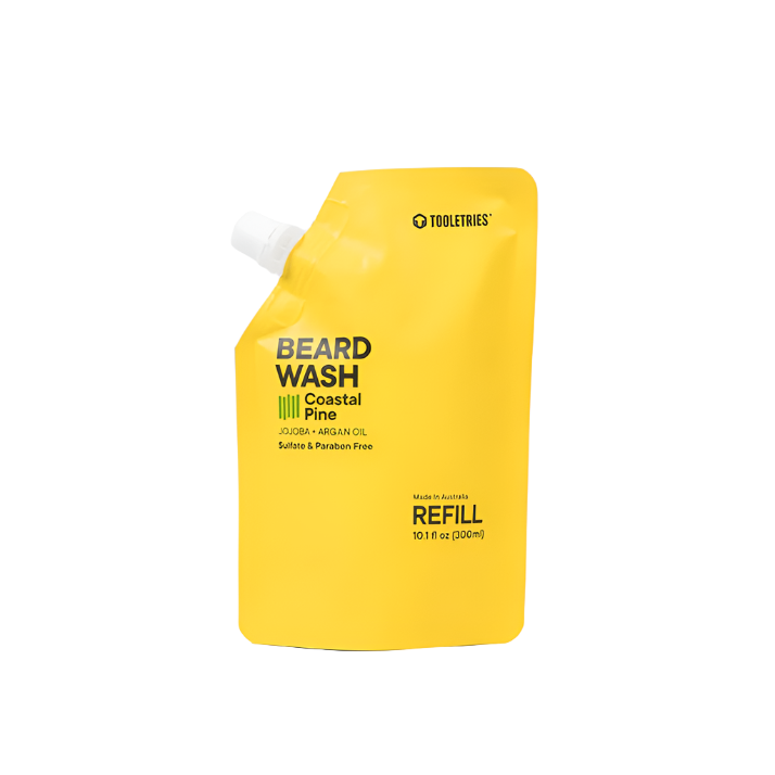 Beard Wash 300ml Refill -  Coastal Pine