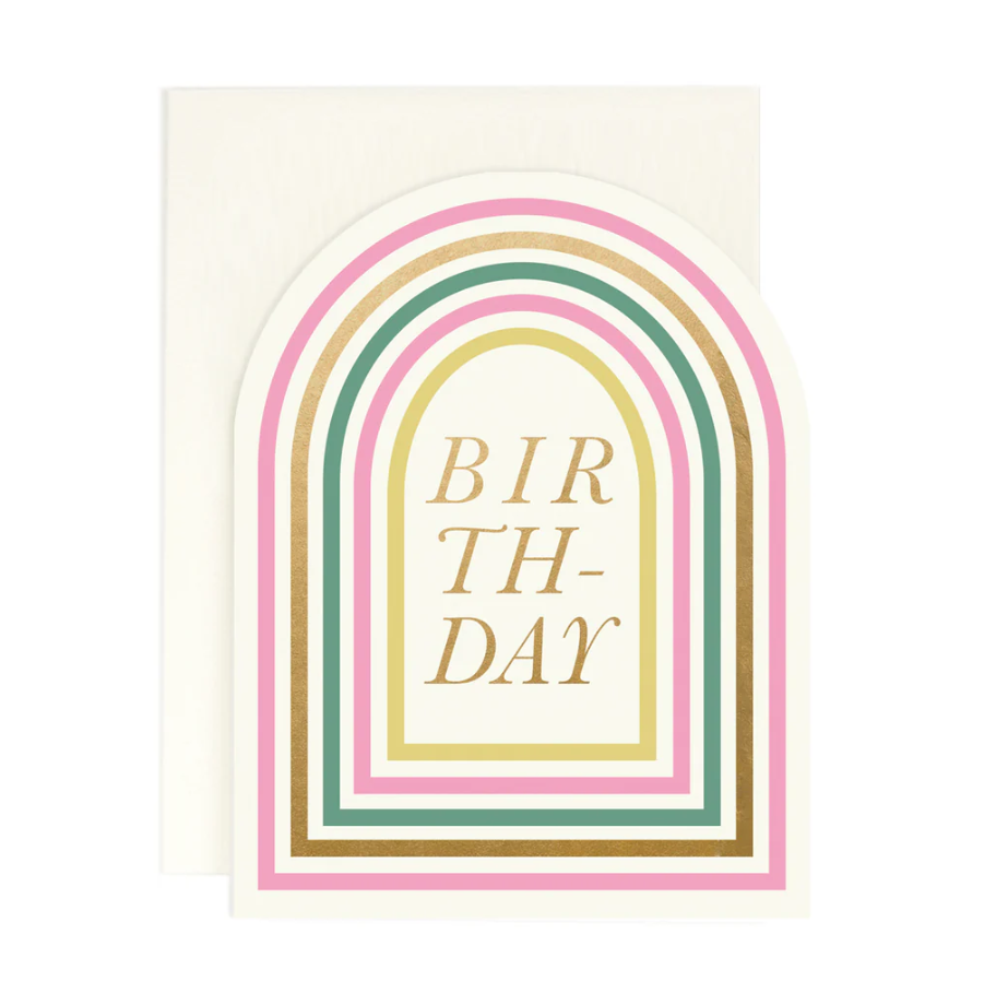 Birthday Arched Card