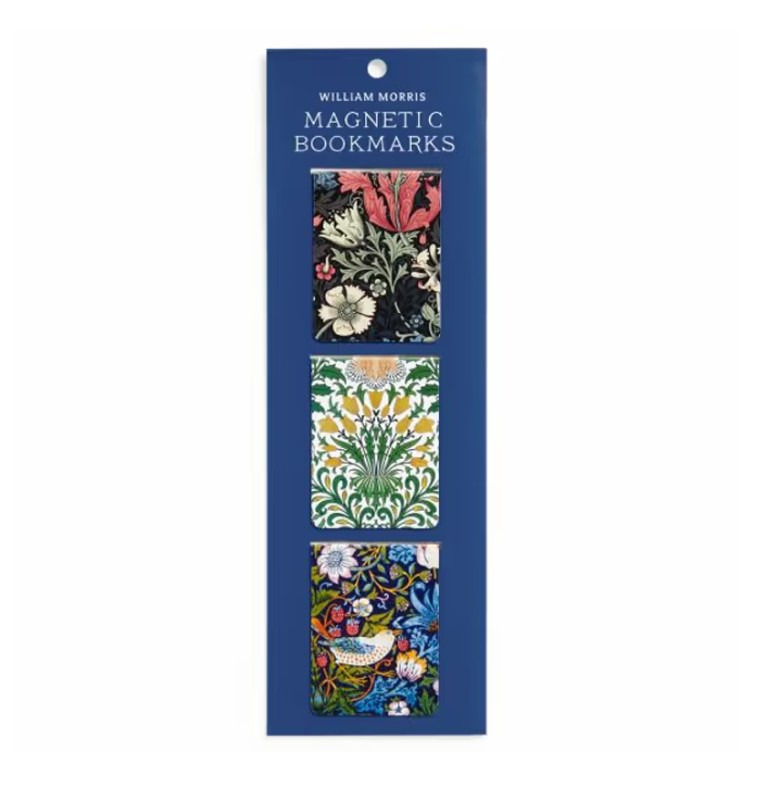 William Morris Magnetic Bookmarks