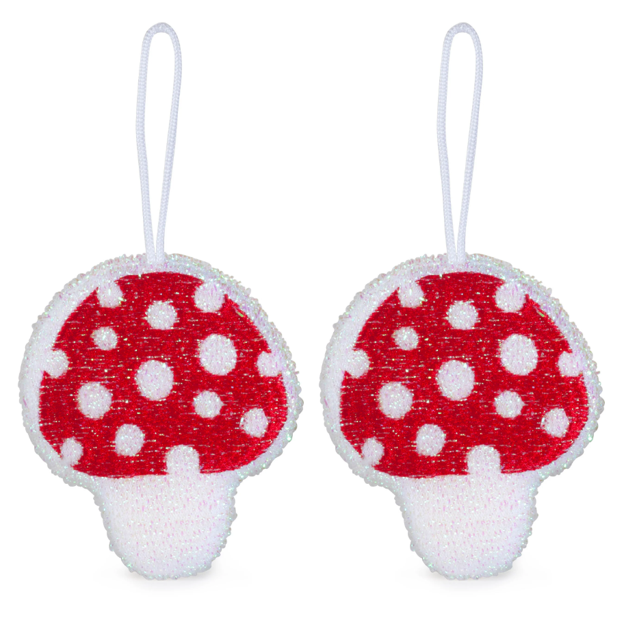 Mushroom Scrub Sponge (Set of 2)