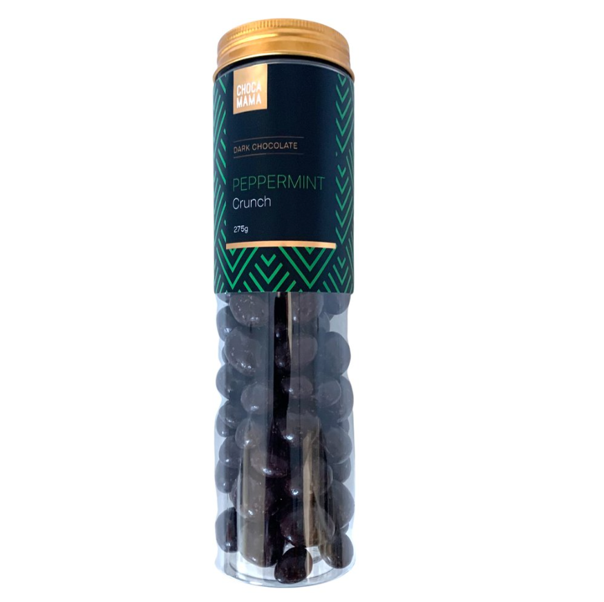 Dark Chocolate Peppermint Crunch Cylinder 275g