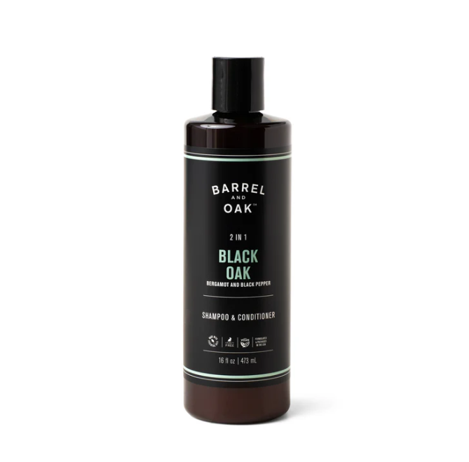 2 in 1 Shampoo & Conditioner Black Oak