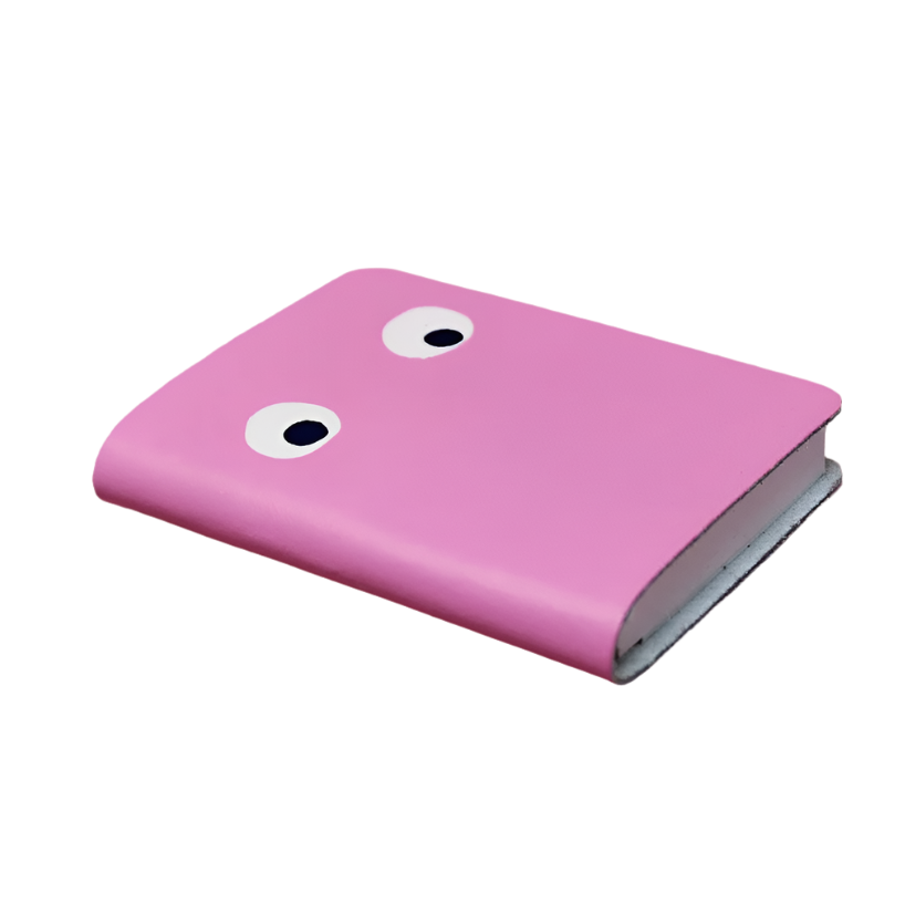 Googly Eye Mini Notebook - Hot Pink