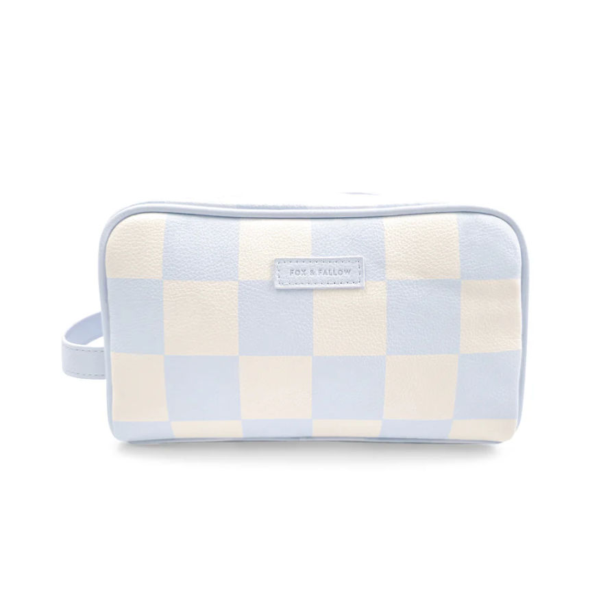 Powder Check Wash Bag