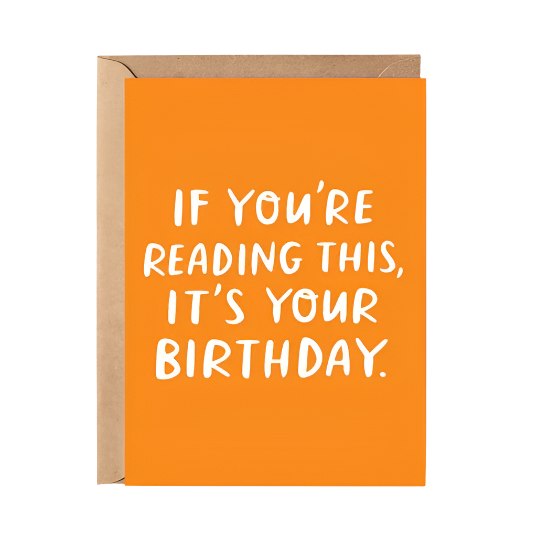 It's Your Birthday Card