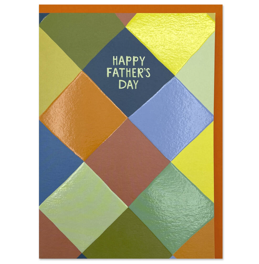 Raspberry Blossom Happy Father's Day Card