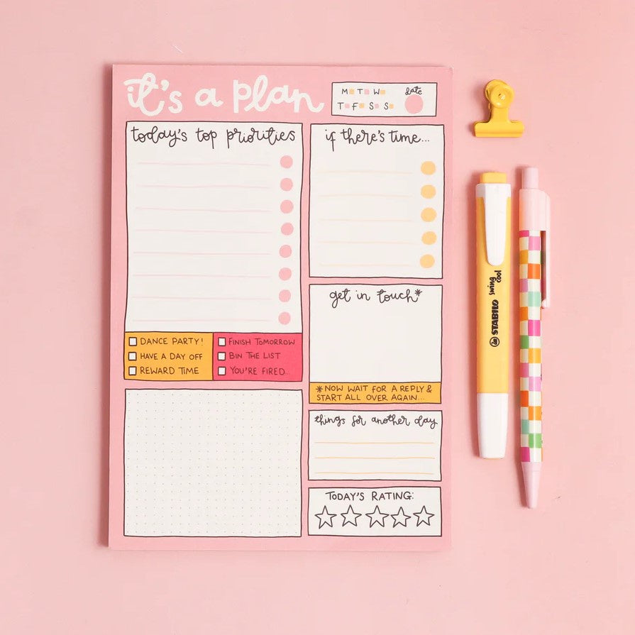 A5 Daily Planner - It's A Plan