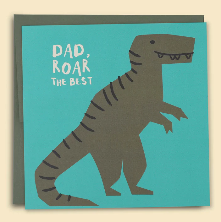 Dad Roar The Best Card