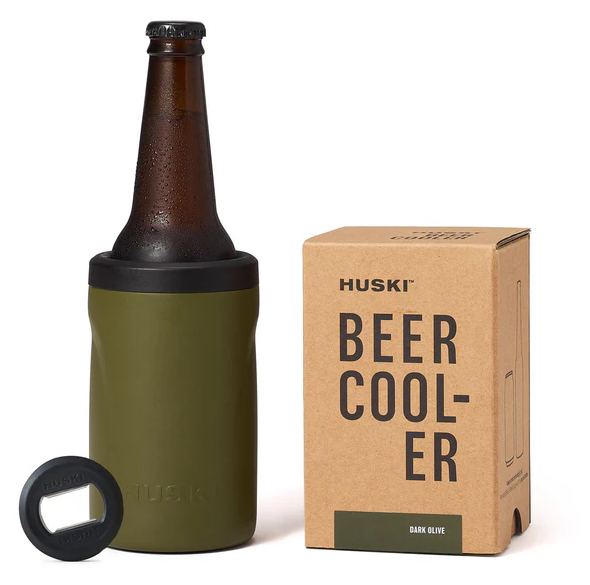 Insulated Beer Cooler - Dark Olive